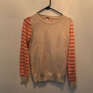Spots and striped sweater